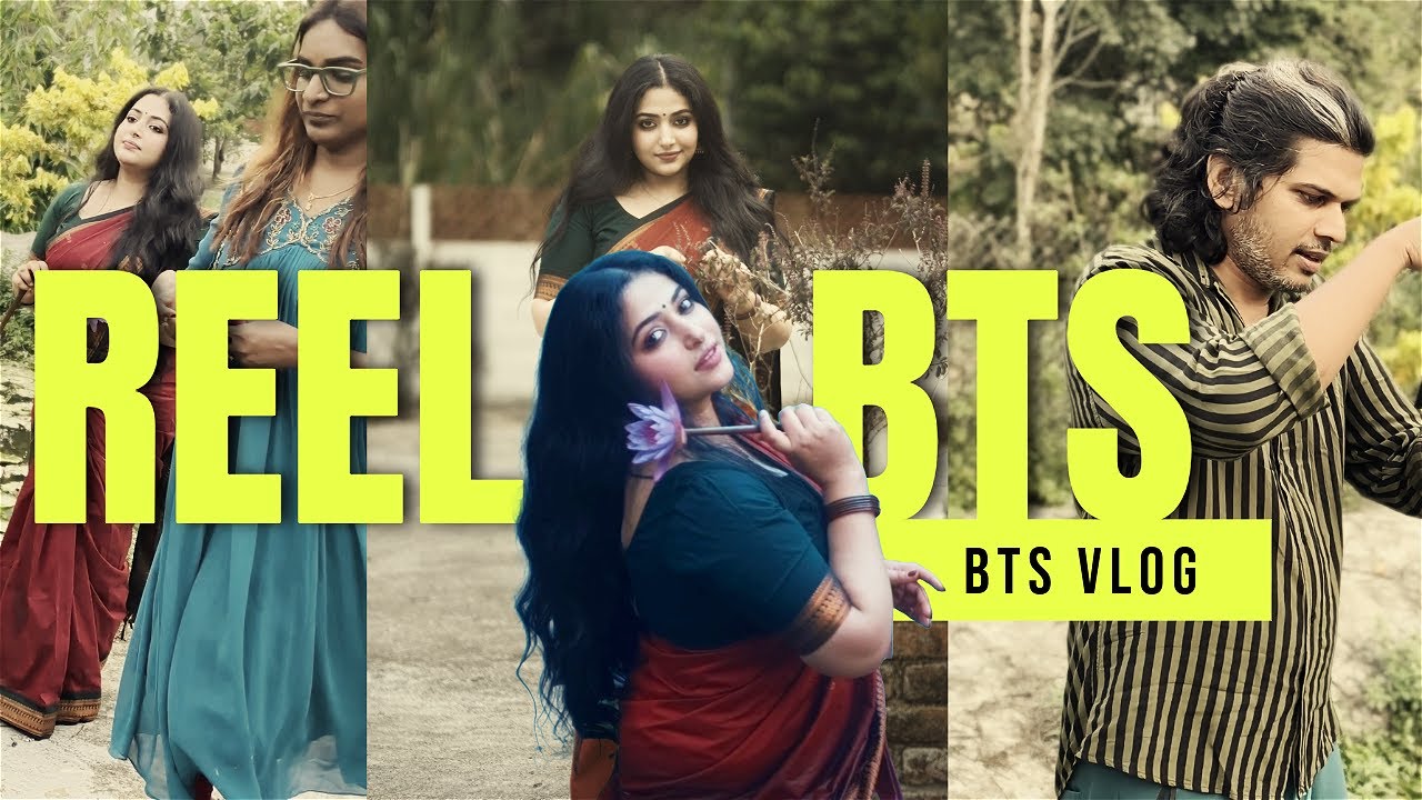 REEL BTS | Behind the Scenes Vlog 🎬✨|  Anu Sithara Vlogs