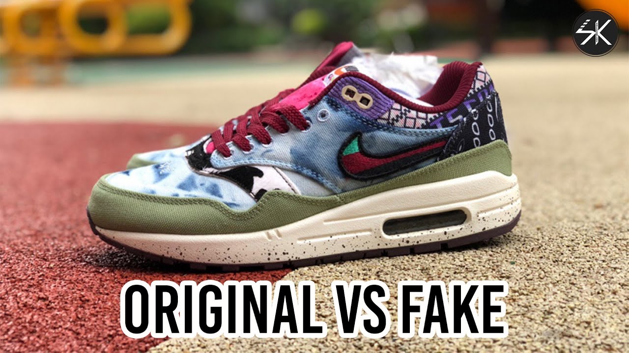CONCEPTS X Air Max 1 Mellow REAL VS FAKE