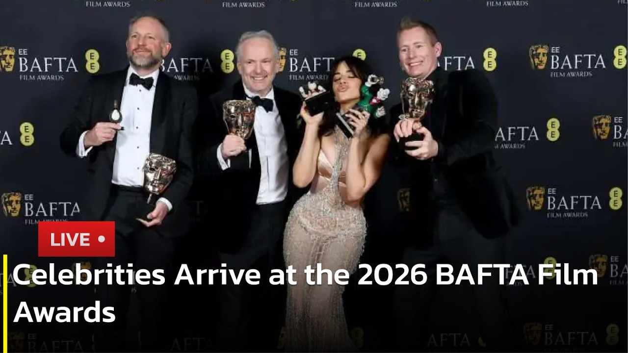 🔴LIVE: Celebrities Arrive at the 2026 BAFTA Film Awards | AC13
