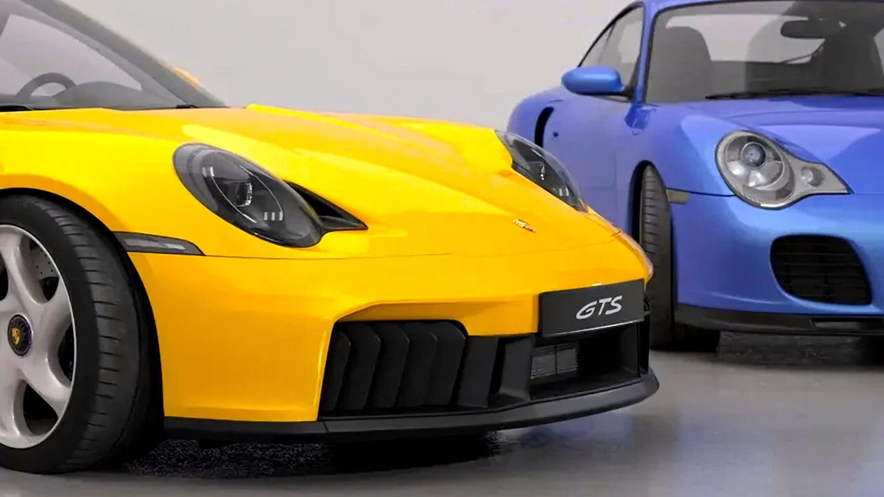 Porsche Reimagines Controversial 'Fried-Egg' Headlights on New 911