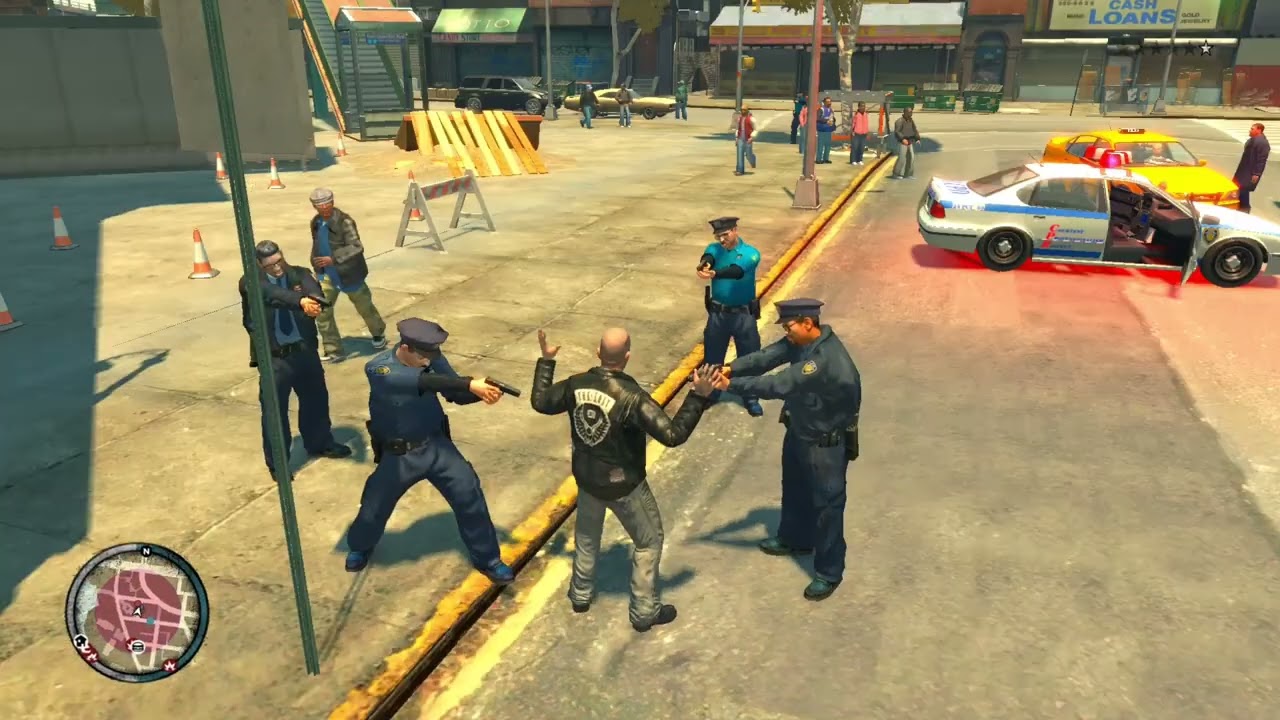 GTA 4 & EFLC (TCE) GAMEPLAY Test 8o9 - Busted Compilation #7 [HD]