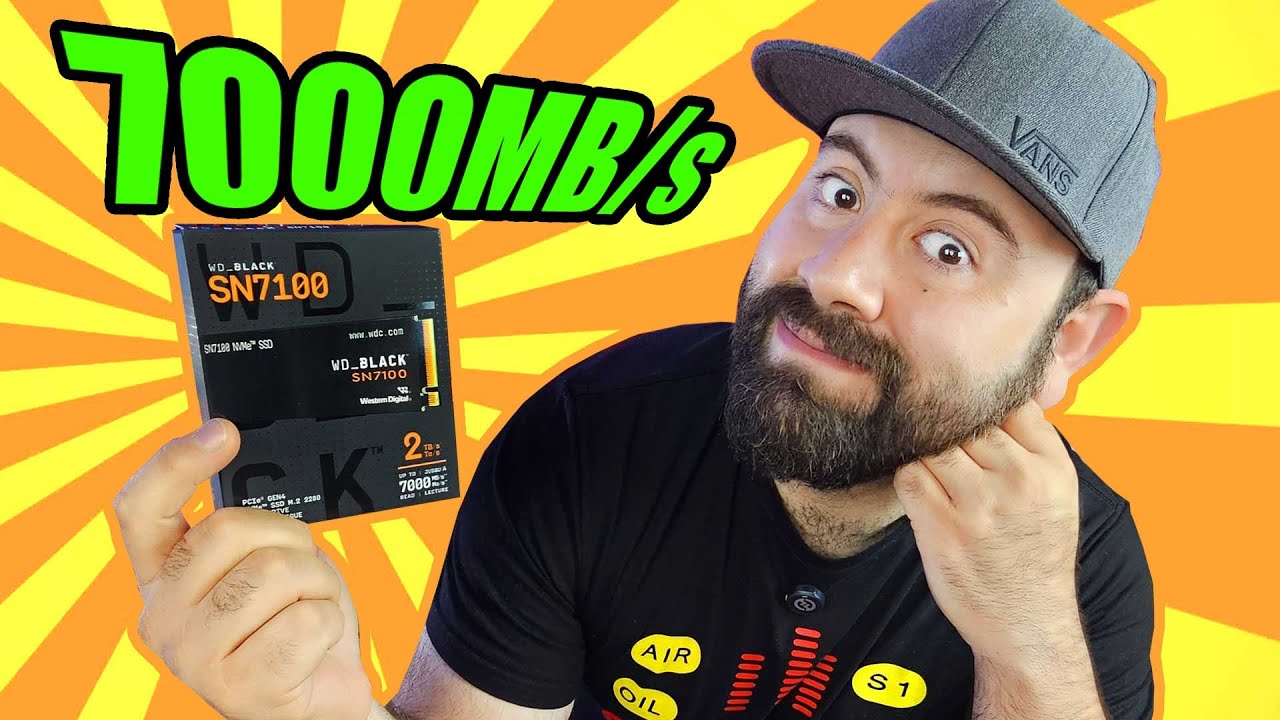 PC GAMER y PS5: el NVMe M.2 de mas de 7000MB/s que puede con TODO, WD_BLACK SN 7100 - DrogaDigital