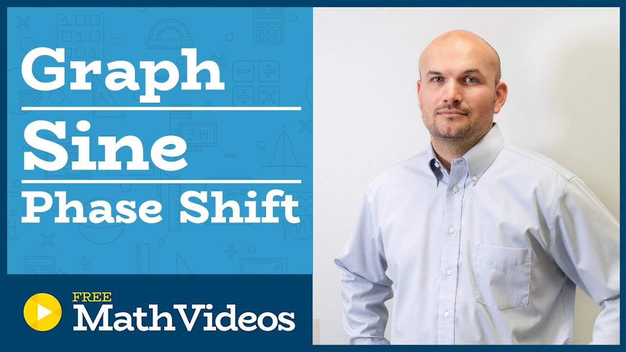 Master Graphing Sine graph with a phase shift