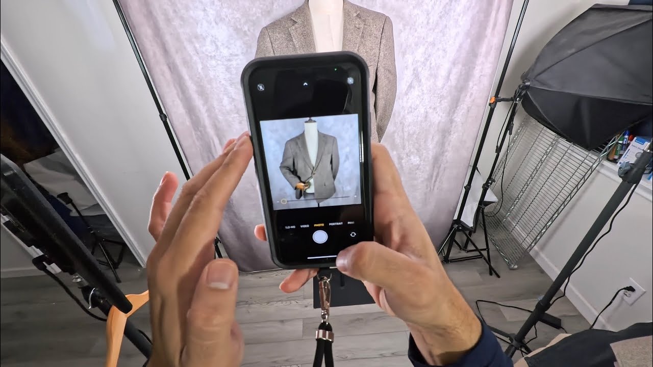 Как я выставляю блейзеры на eBay! Фотомонтаж (фотографии + листинг)