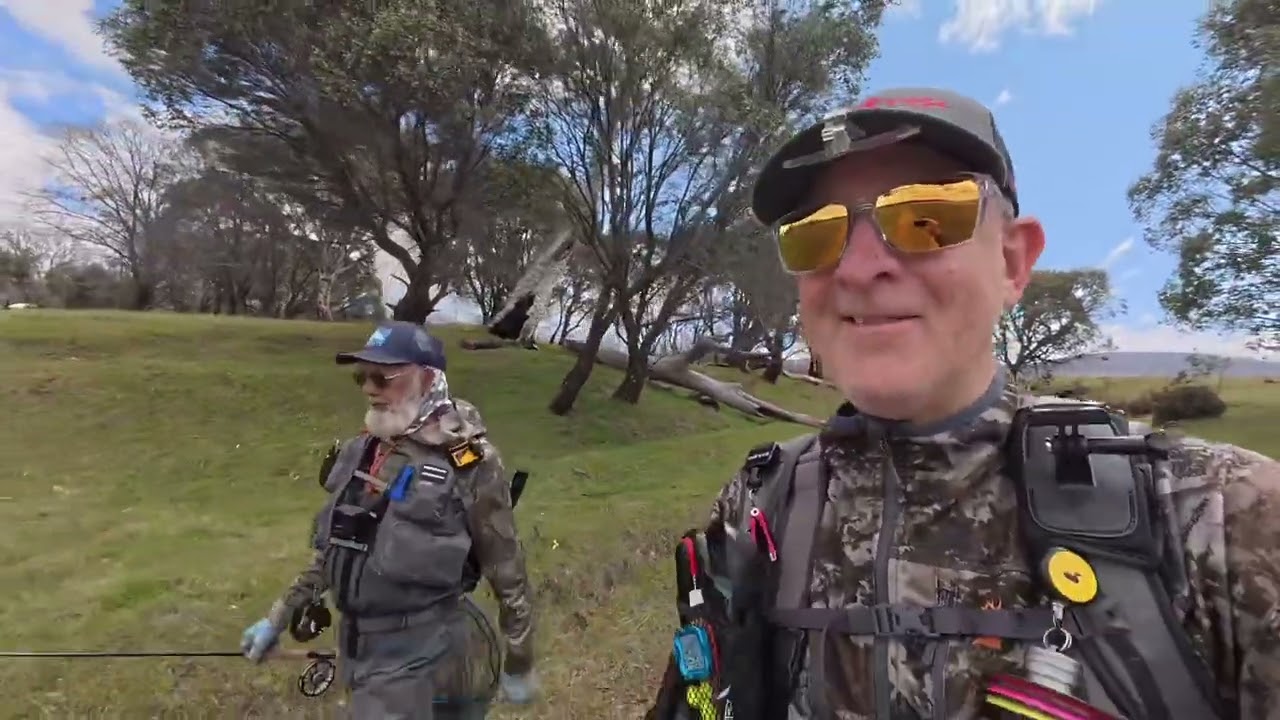 Eucumbene and Murrumbidgee Rivers trout fishing trip with Rudi & Laurie - 10-13 Oct 2024 - Part 1