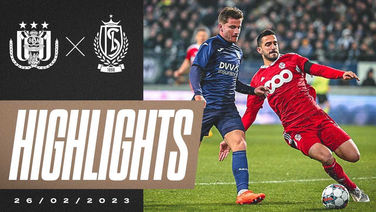 🎥 Résumé Anderlecht - Standard (2-2) | 2022-23