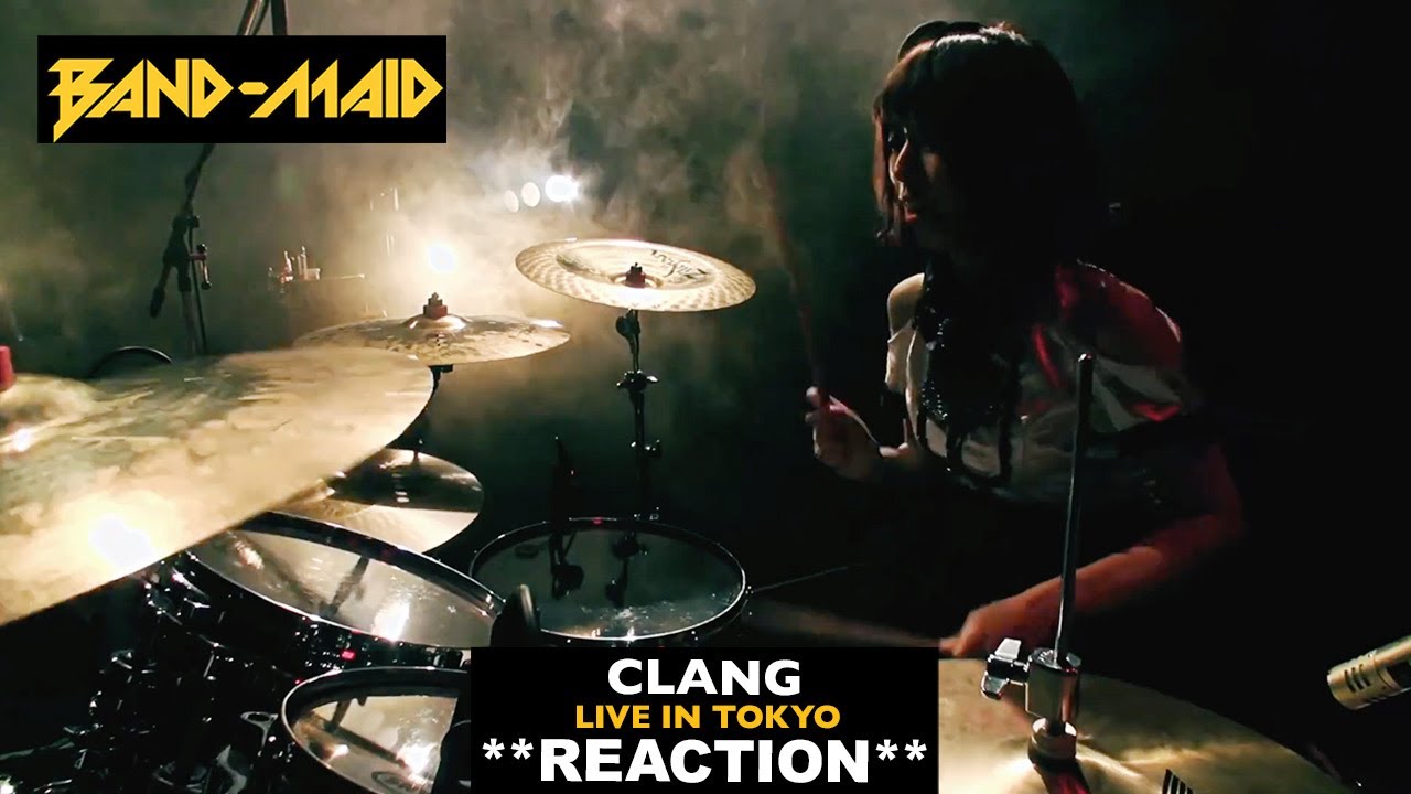 Musicians REACT to Band-Maid: Clang (Live in Tokyo 2018)