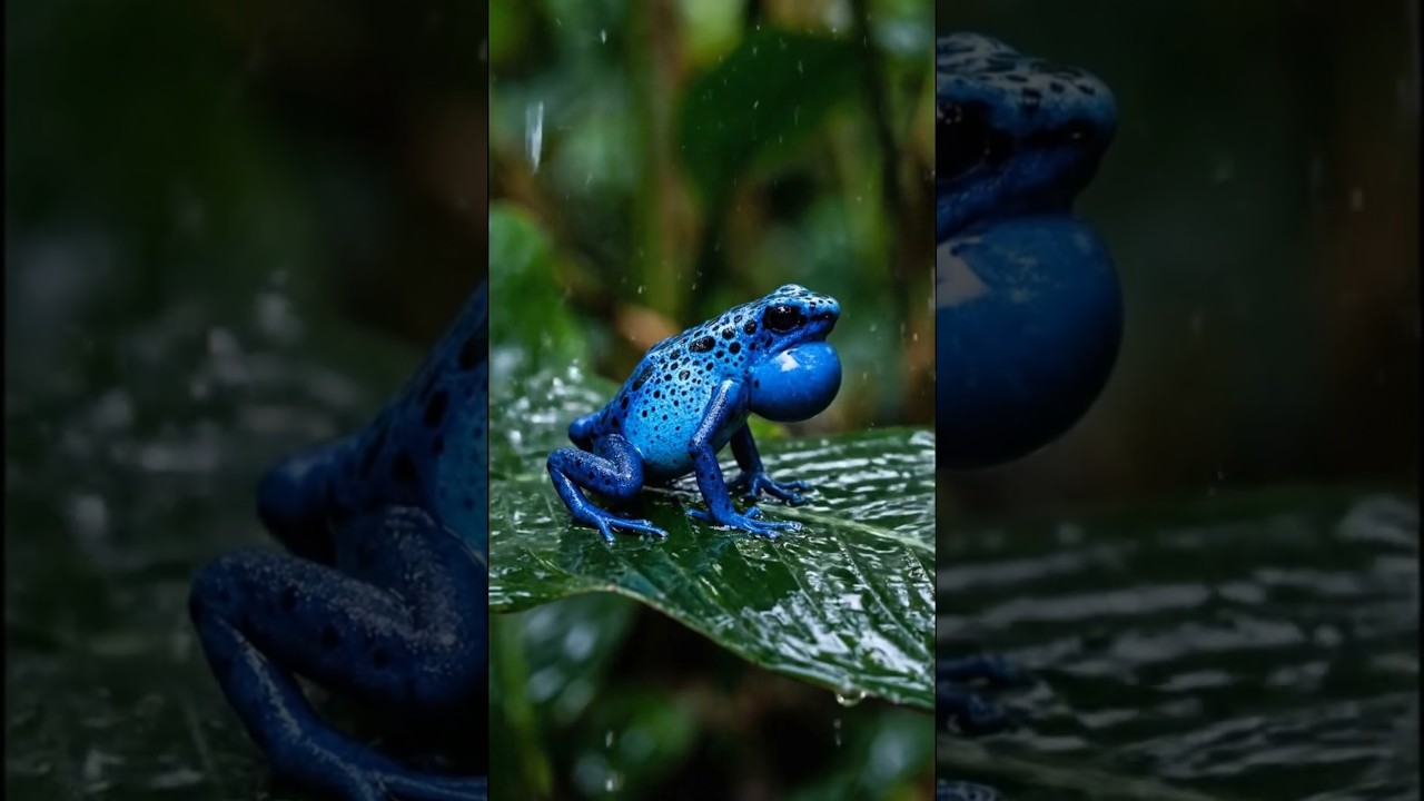 POISON DART FROG 🐸☠️ | Nature’s Most Toxic Gem | Do Not Touch The Rainbow 🌈🚫
