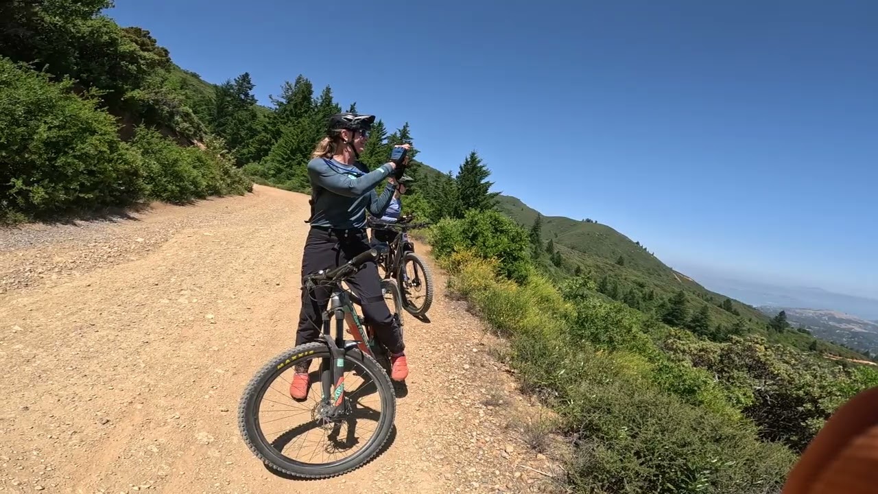 Mt Tam: Old Railroad Grade to Tenderfoot, May 2025