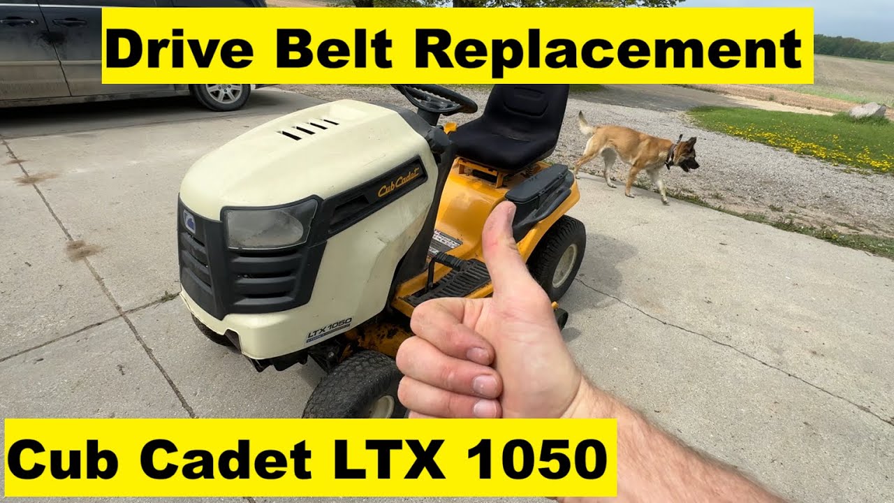 Cub Cadet LXT1050 Drive Belt Replacement