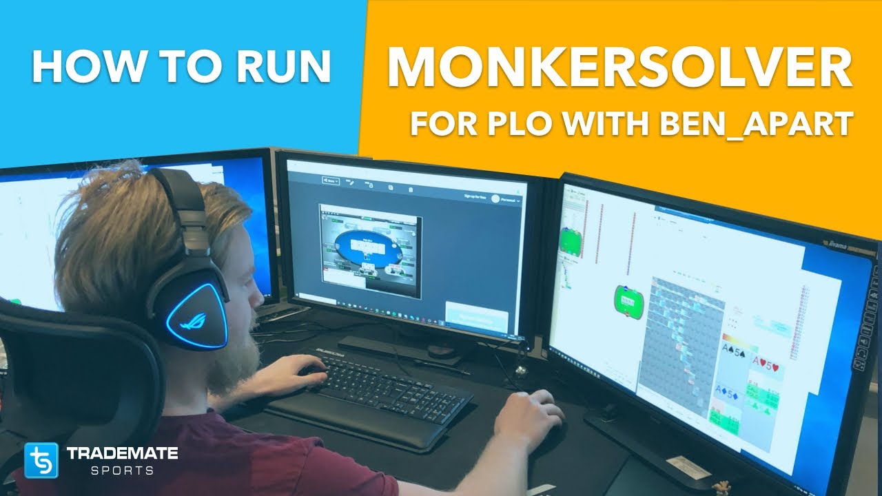 How to Run MonkerSolver Simulations for PLO Hand Analysis | Pro Poker Player Ben_Apart Part 3