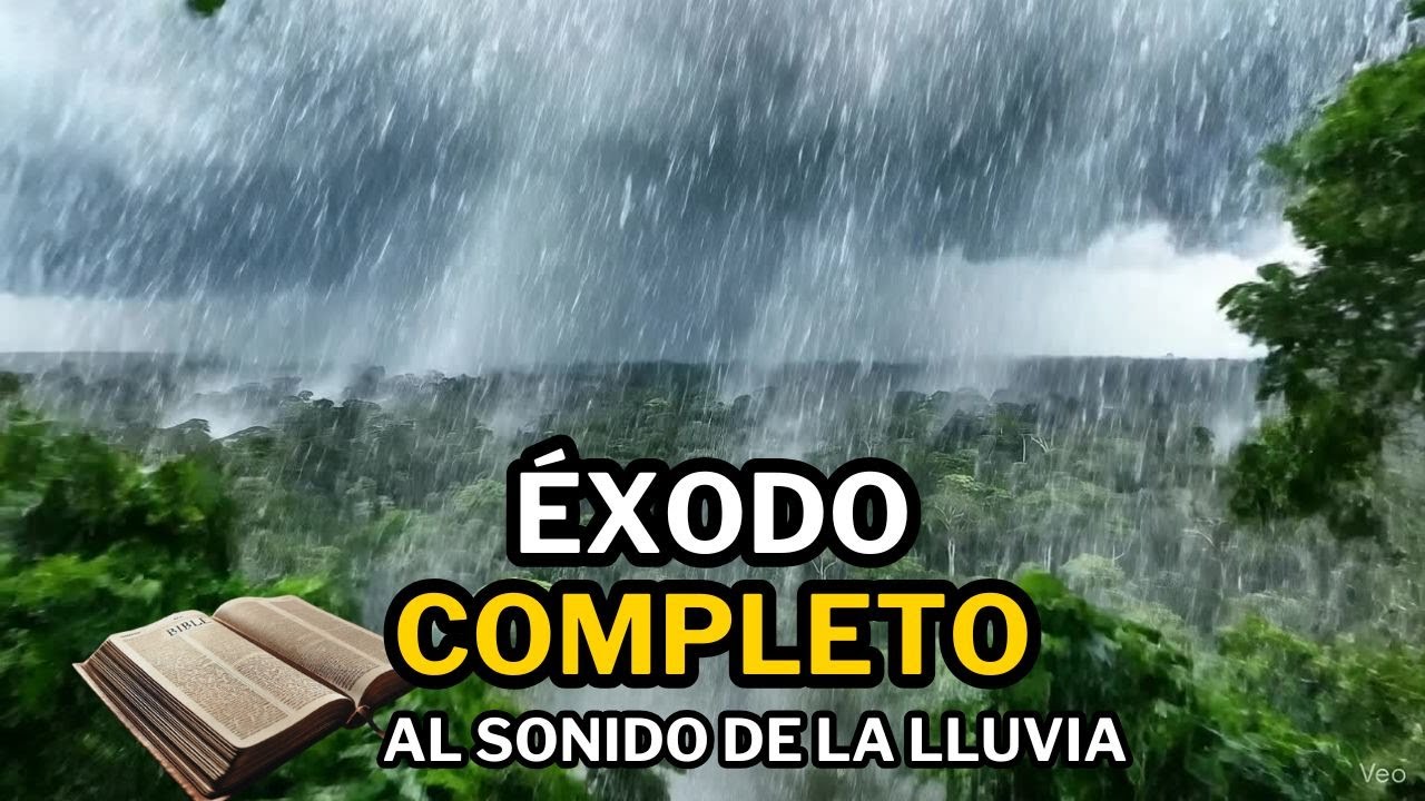 Libro de Éxodo al sonido de la lluvia | Reina-Valera 1960 | Biblia hablada