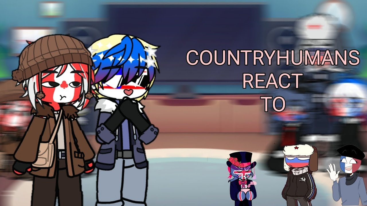 Countryhumans react to || Gacha Life 2 || Short || Part 1 ||