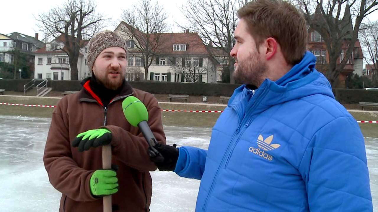 Heidelberg On Ice | Natureisbahn auf der Neckarwiese
