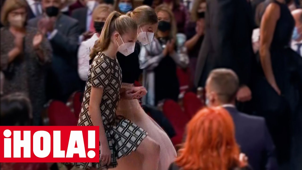 El gesto más bonito de Leonor y su hermana Sofía en la gala de los Premios Princesa de Asturias
