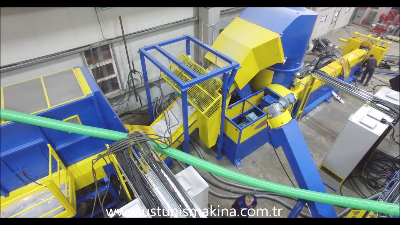 1000 KG/S BİG BAG GERİ DÖNÜŞÜM HATTI - 1000 KG/H BIG BAG RECYCLING LINE