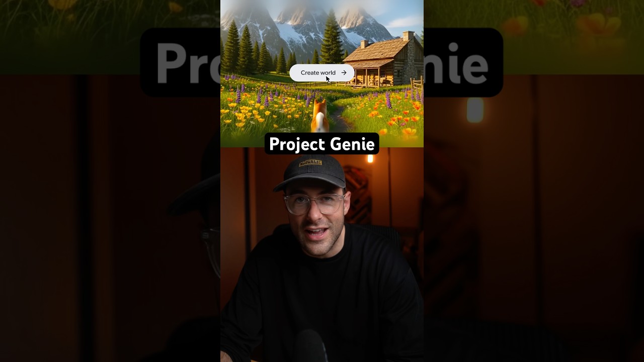 Project genie by Google lets you type a prompt and instantly be exploring a fully interactive world