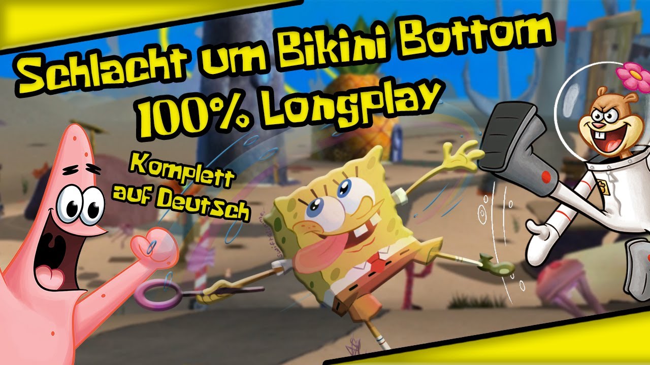 Spongebob Schwammkopf: Schlacht um Bikini Bottom [100% Longplay] (Deutsch/German) [2K]