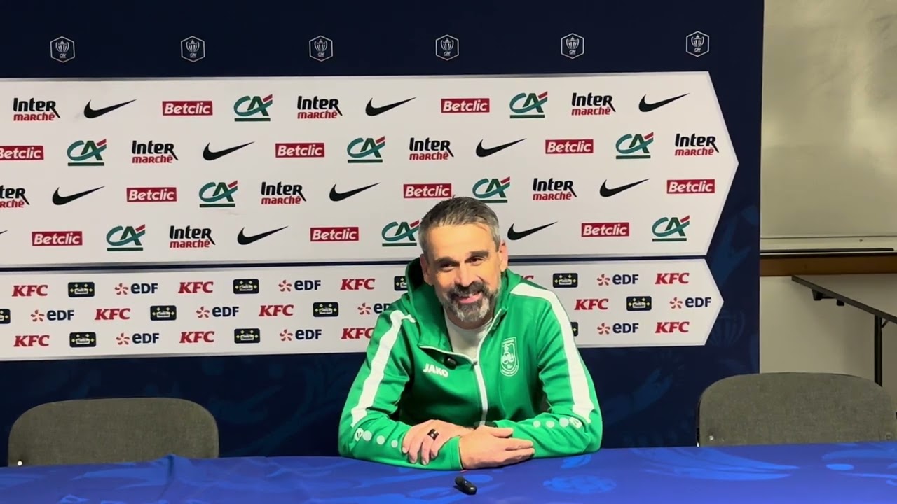 INTERVIEW APRÈS MATCH X BASTIA 32ÈME CDF - FRANÇOIS MASSON