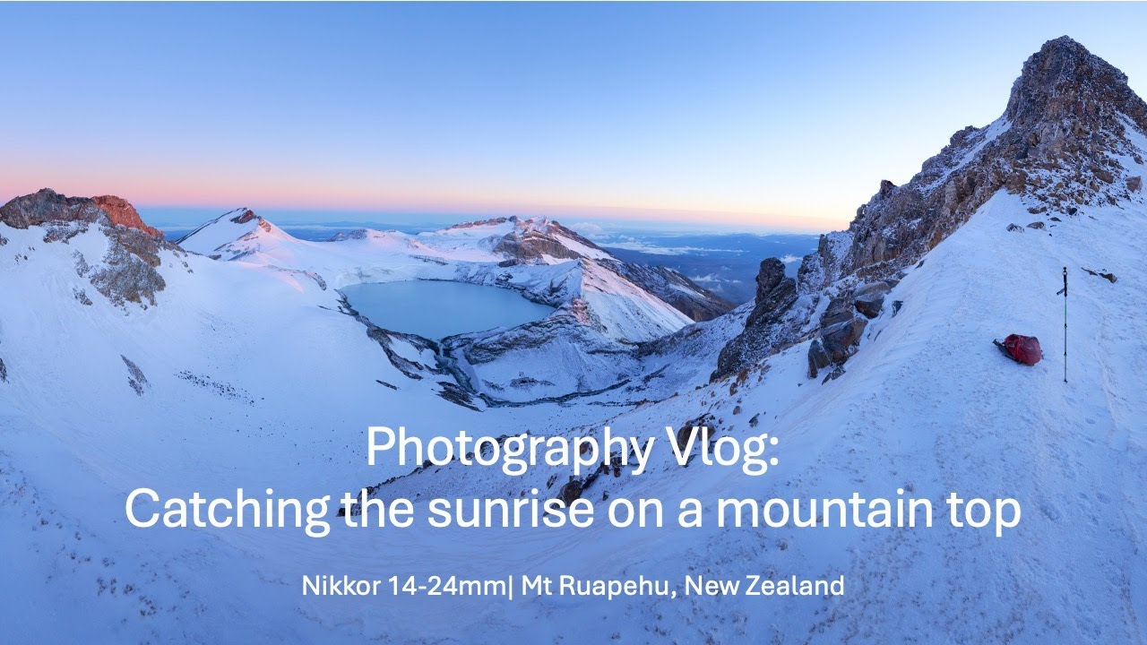 Photography Vlog: Catching the sunrise on a mountain top | Nikkor 14-24mm 2.8S