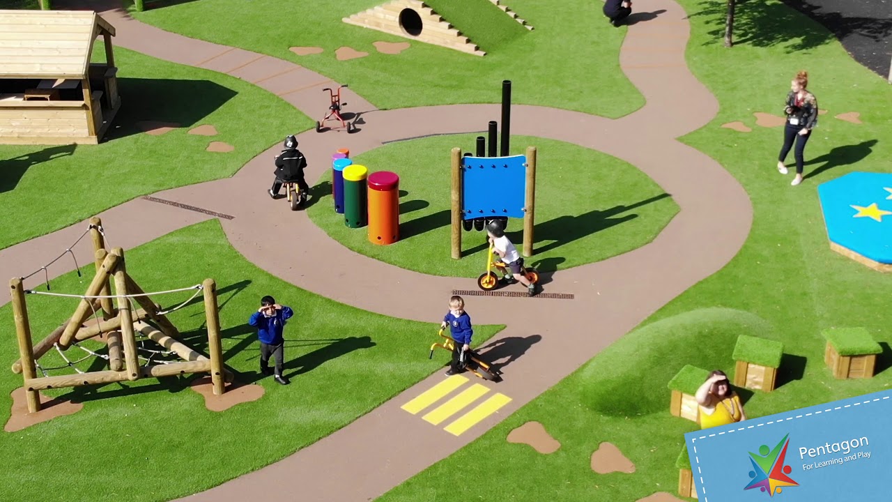 EYFS Playground Transformation At Briscoe Lane Academy