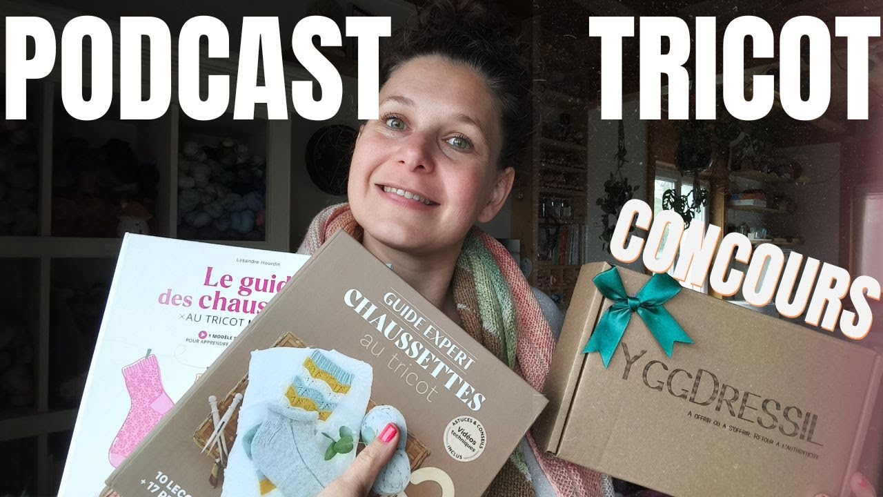 Mes encours tricot du moment + nouveautés livres et box laineuses | Concours à la fin 🎁