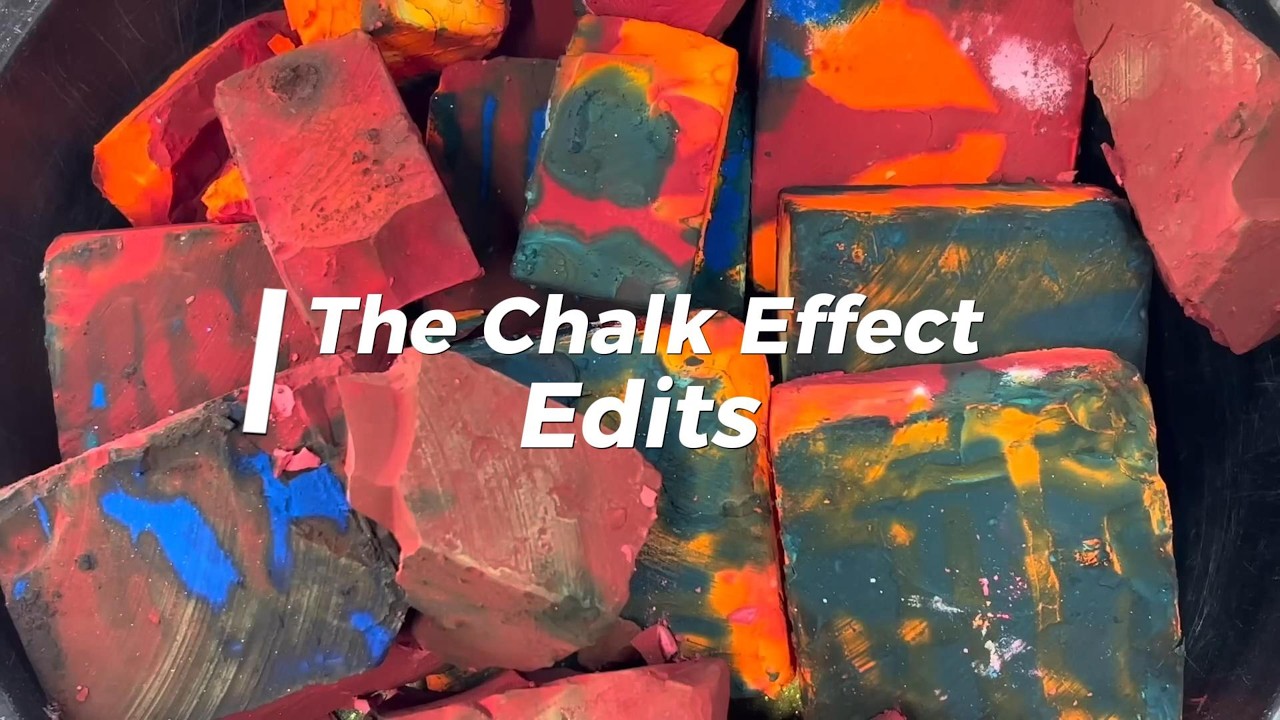 Colorful Dusty Gym Chalk ASMR | Soft & Buttery Crush Compilation