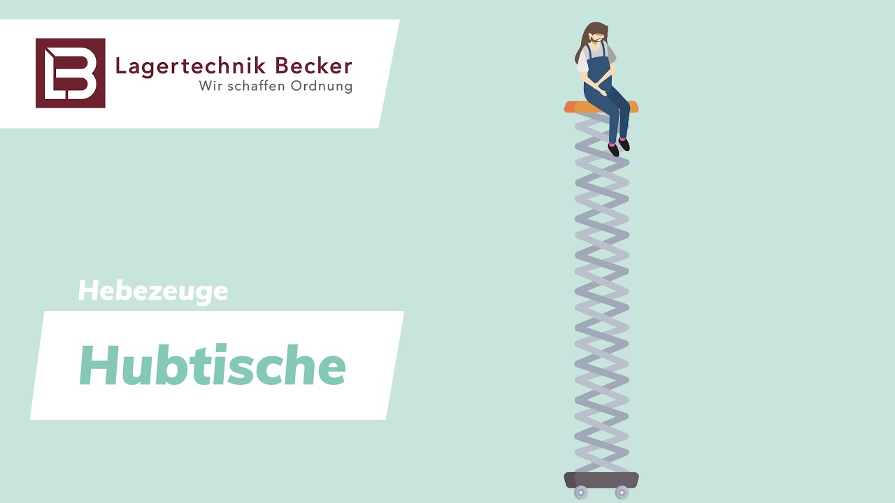 Hubtische als Plattform zum Anheben und Absenken von Lasten