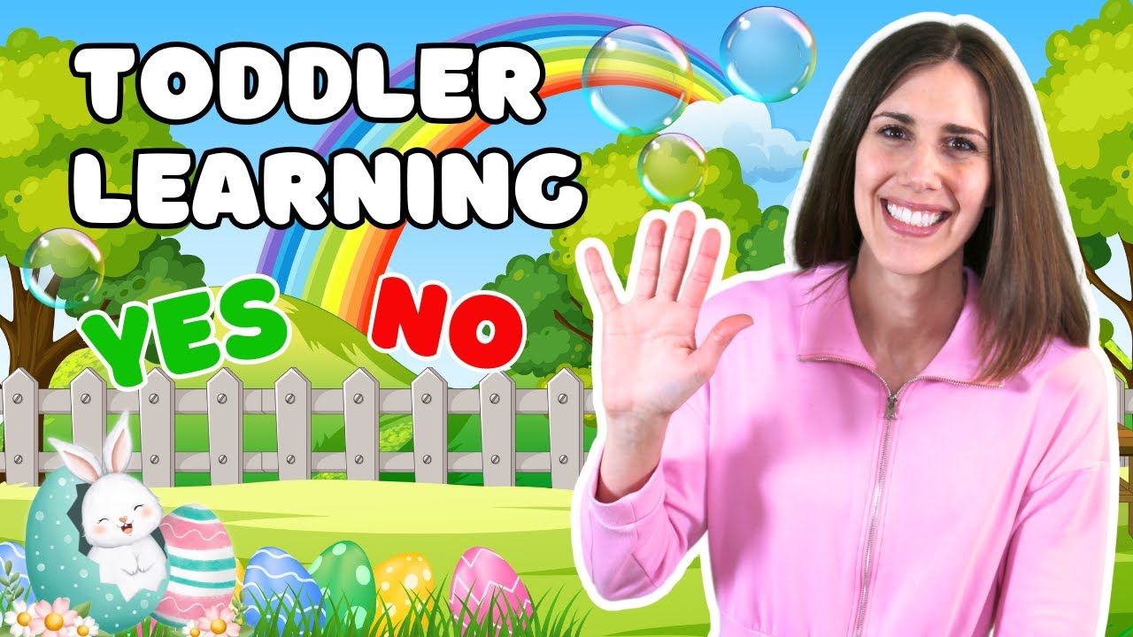 Say Yes, No & Ask for More – Fun Speech Learning for Toddlers!