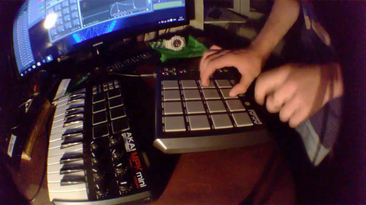 AKAI mpd 18 live beat 2016 (1)