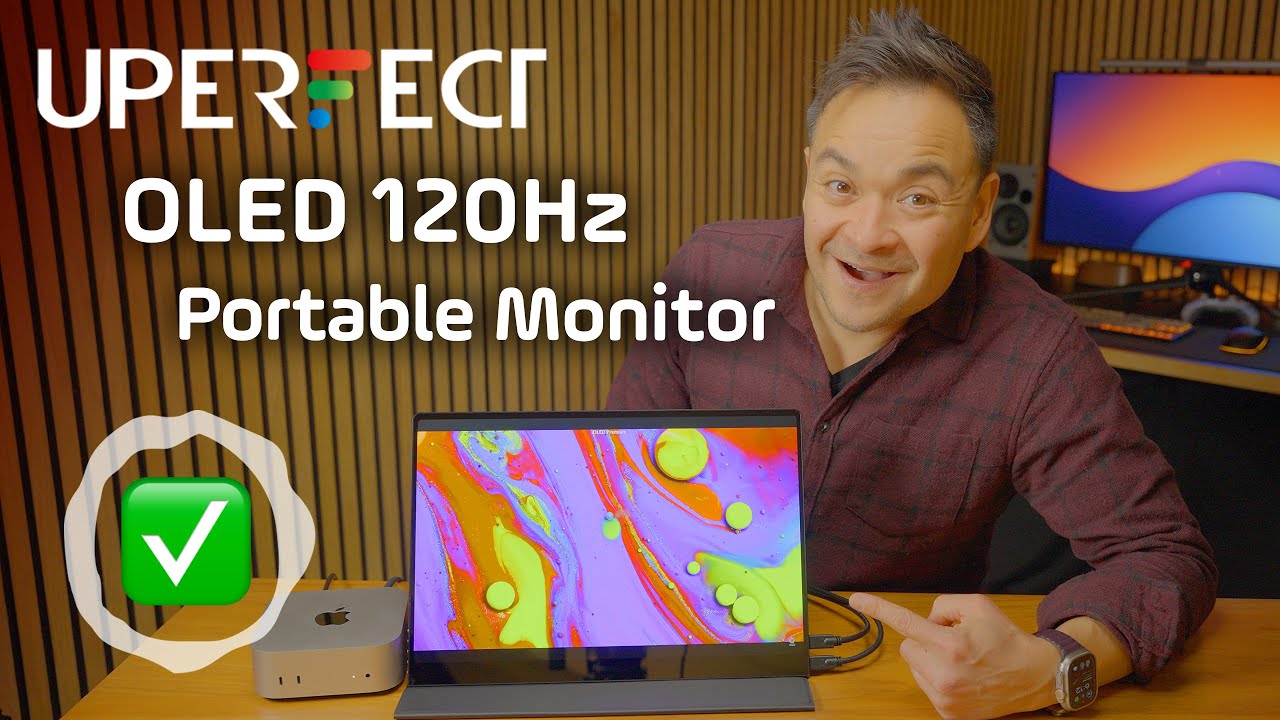 ✅ ИДЕАЛЬНЫЙ портативный OLED-монитор 120 Гц + Mac Mini M4 🤯 Обзор UColor O2