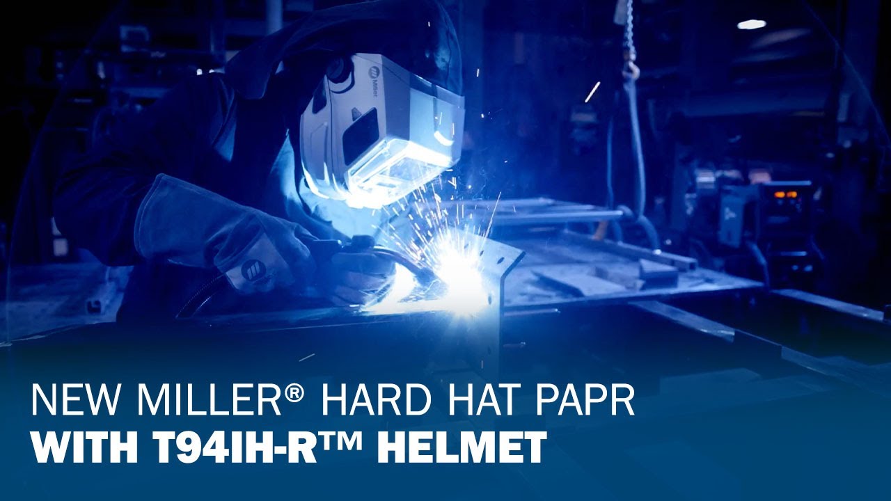 New Miller Hard Hat PAPR with T94iH-R Helmet