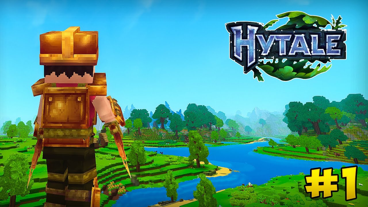THE NEW MINECRAFT IS FINALLY HERE | HYTALE - Ep 1