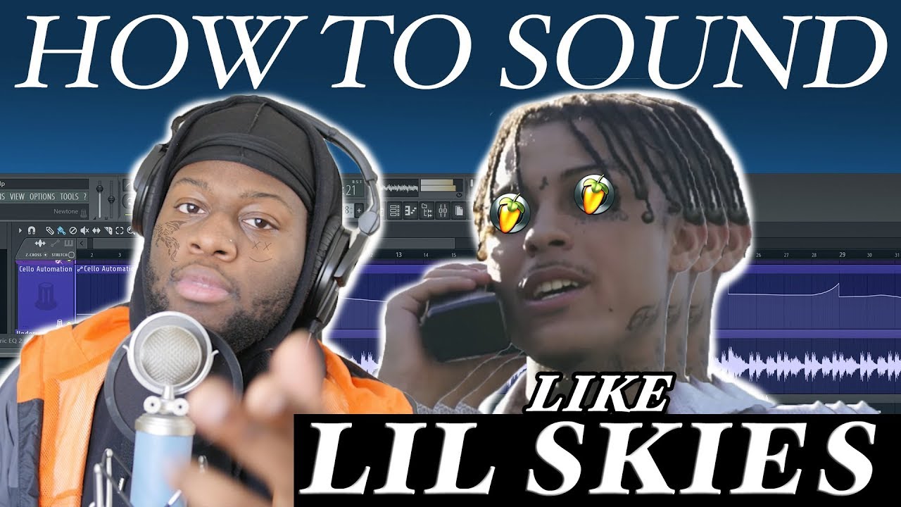 How to Sound like Lil Skies Vocal Effect Tutorial! FL Studio