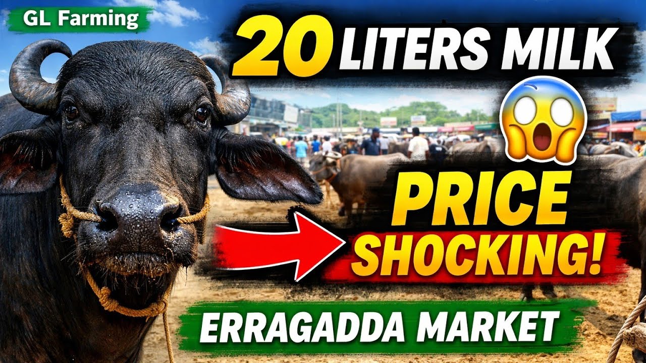 Errragadda buffalo market 20 l milk 