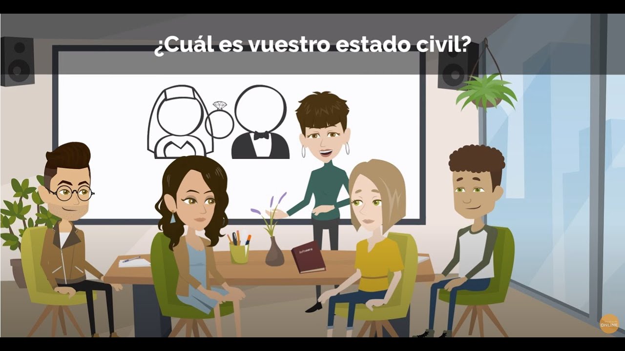 Español básico - Estado civil y relaciones personales