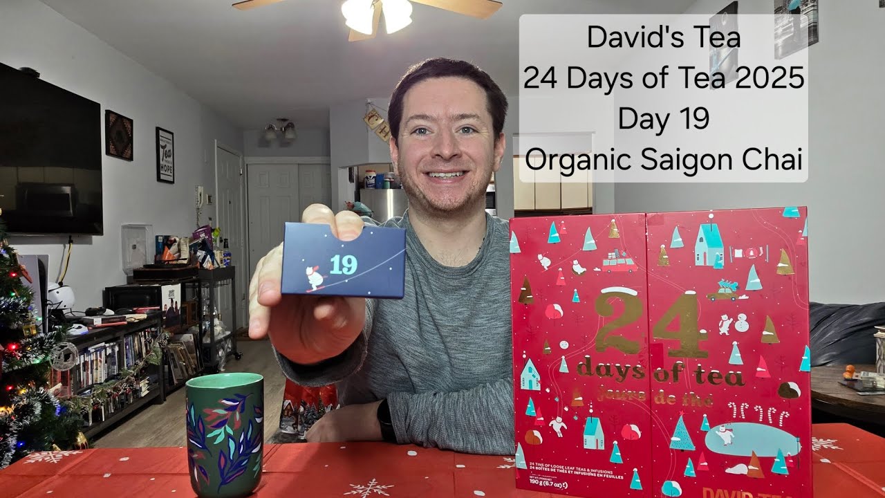 David's Tea 24 Days of Tea 2025 : Day 19 Organic Saigon Chai