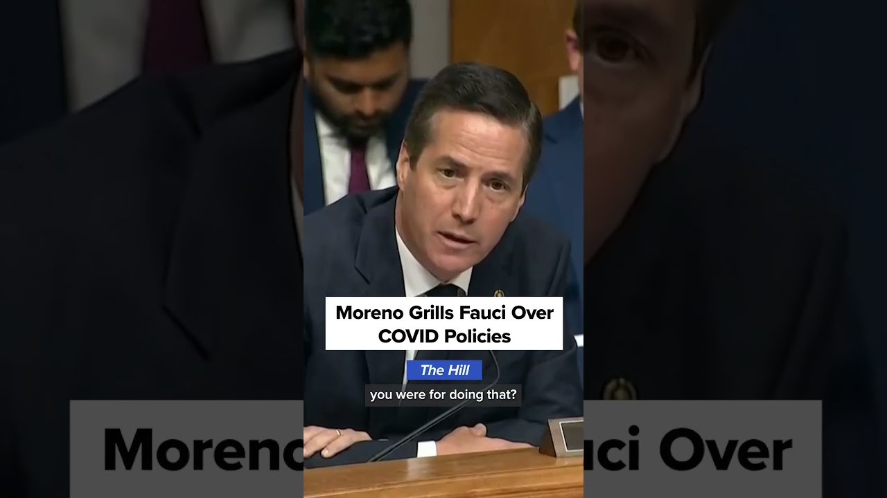 Sen. Bernie Moreno bashes Dr. Fauci in COVID hearing, questions him on Fifth amendment plea