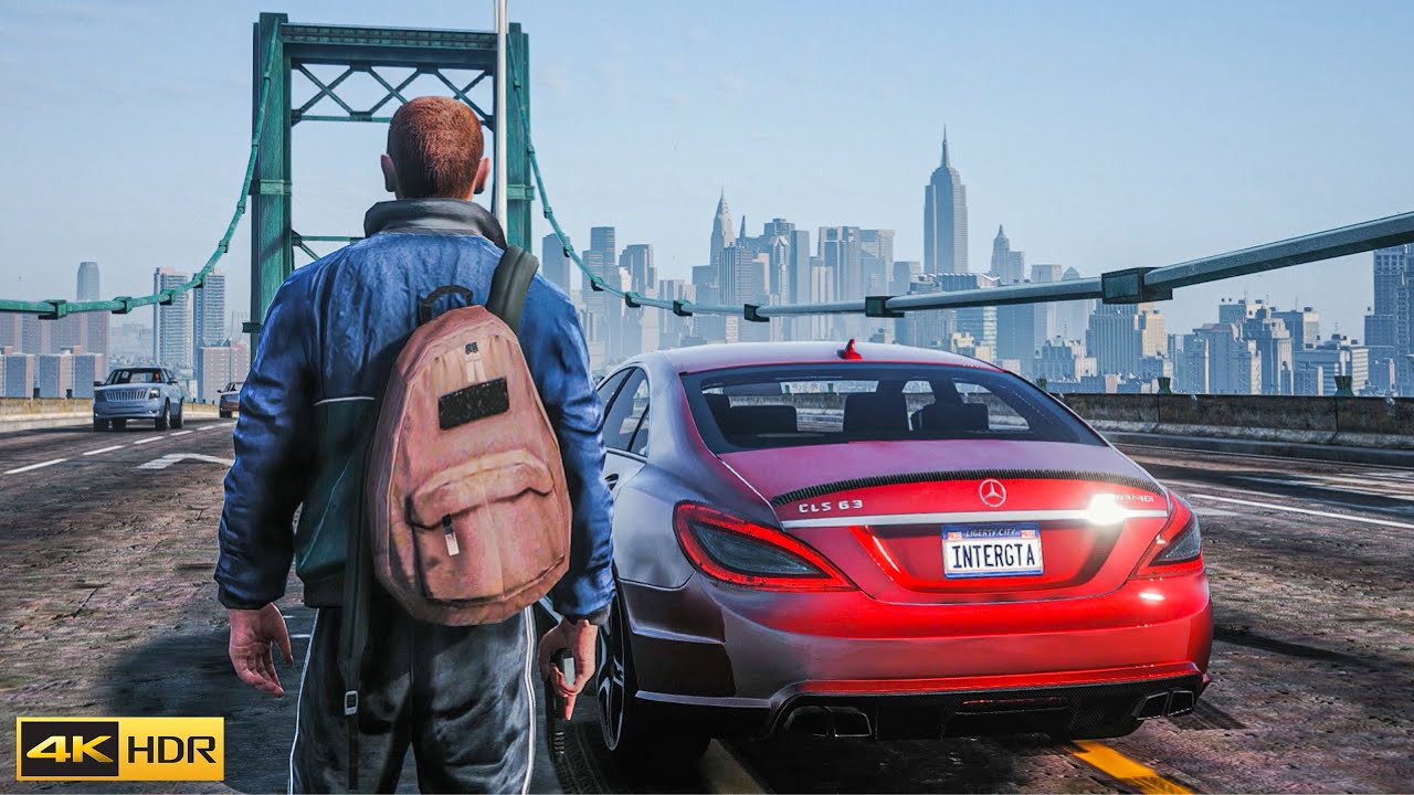 GTA 5: Liberty City Remastered 'New York Map MOD' 🗽 GTA IV: 4K Remastered Maxed-Out Gameplay