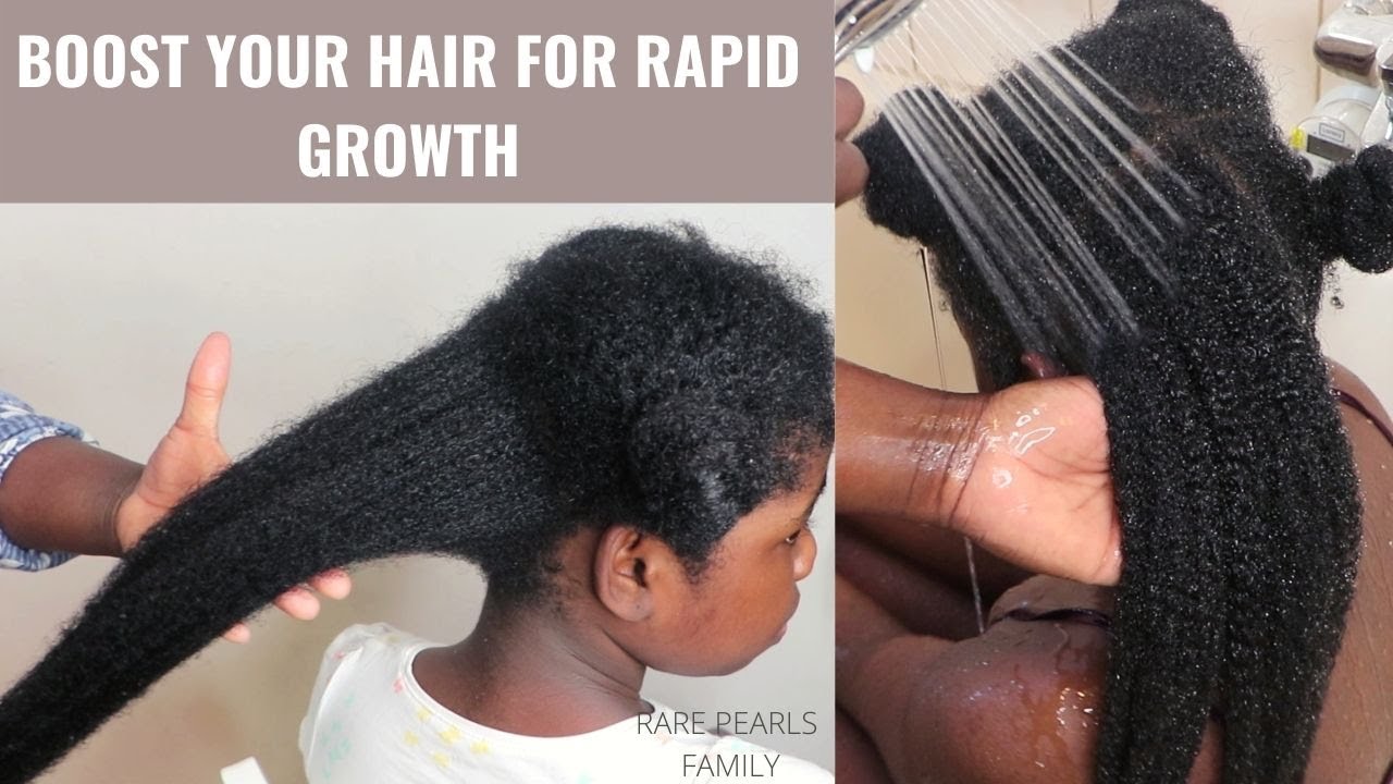 Boost Your Hair & Scalp For RAPID Natural Hair Growth & Length Retention | 4C Tailbone Hair Detox