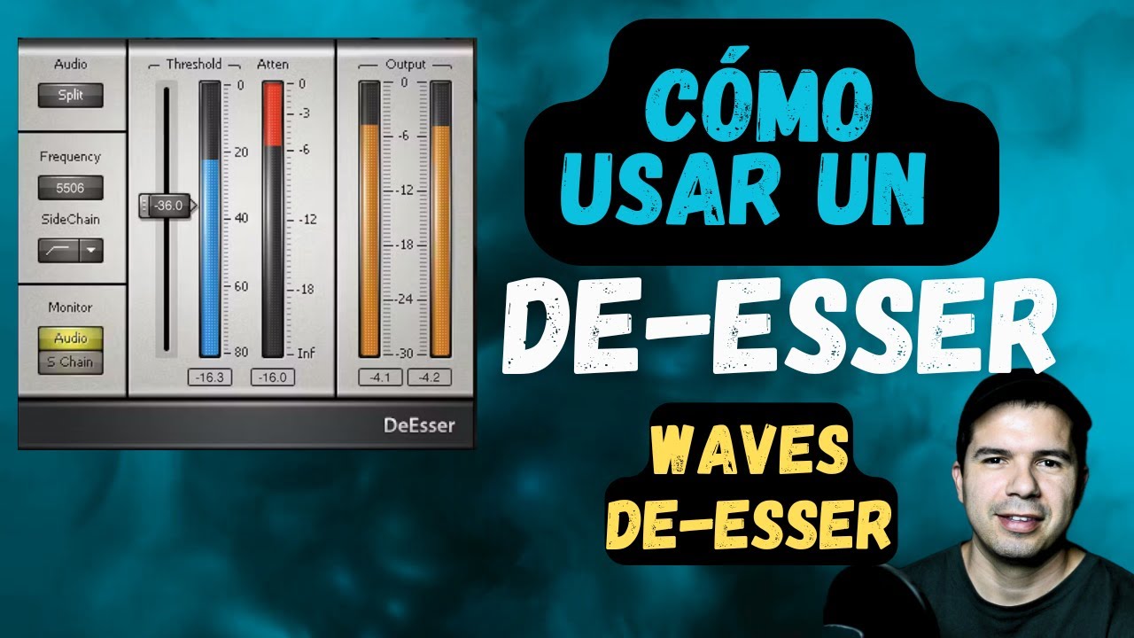 Cómo usar un De-Esser | 3 Maneras |  Waves De-Esser