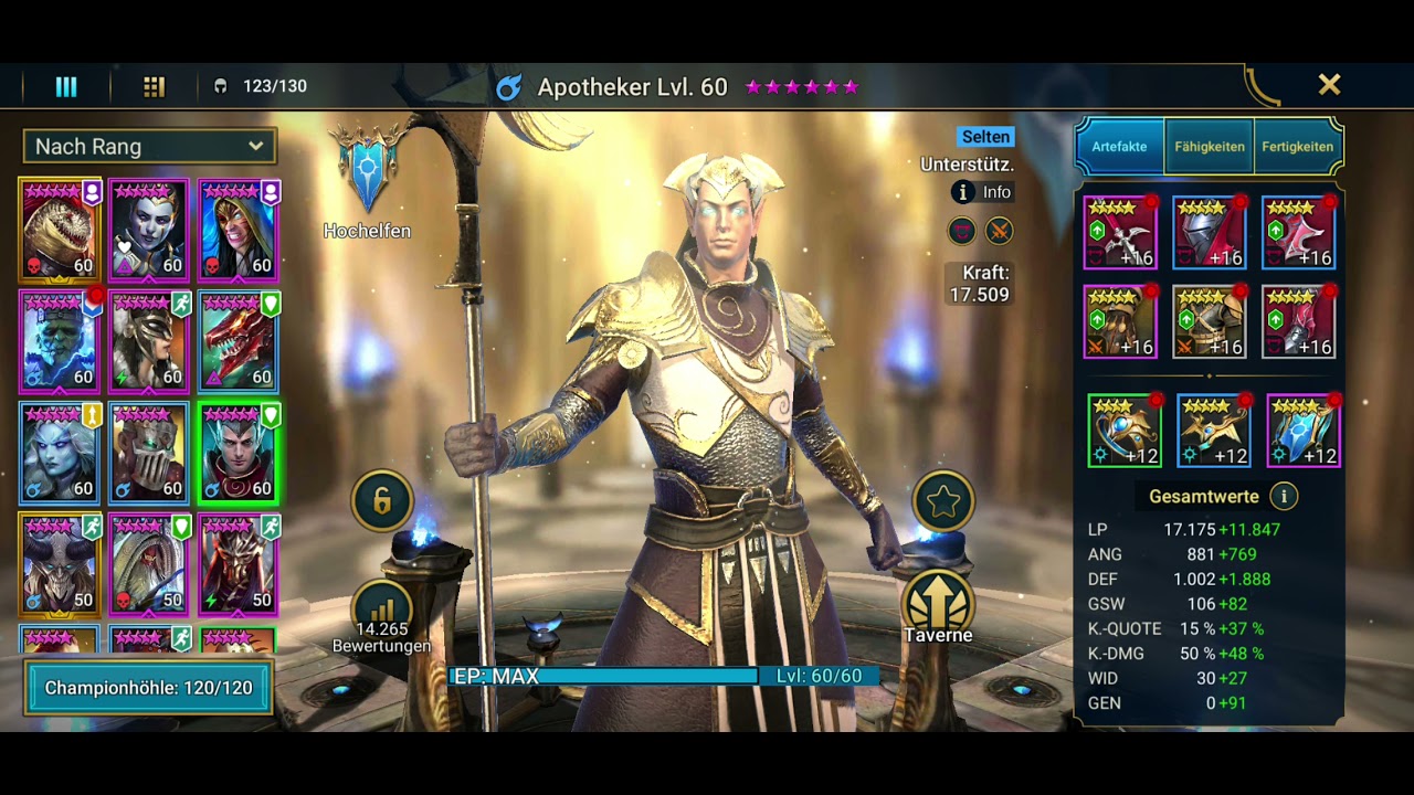 Free to play Clanboss Albtraum Team. Heilige Splitter und Bücher bekommen| Raid Shadow Legends