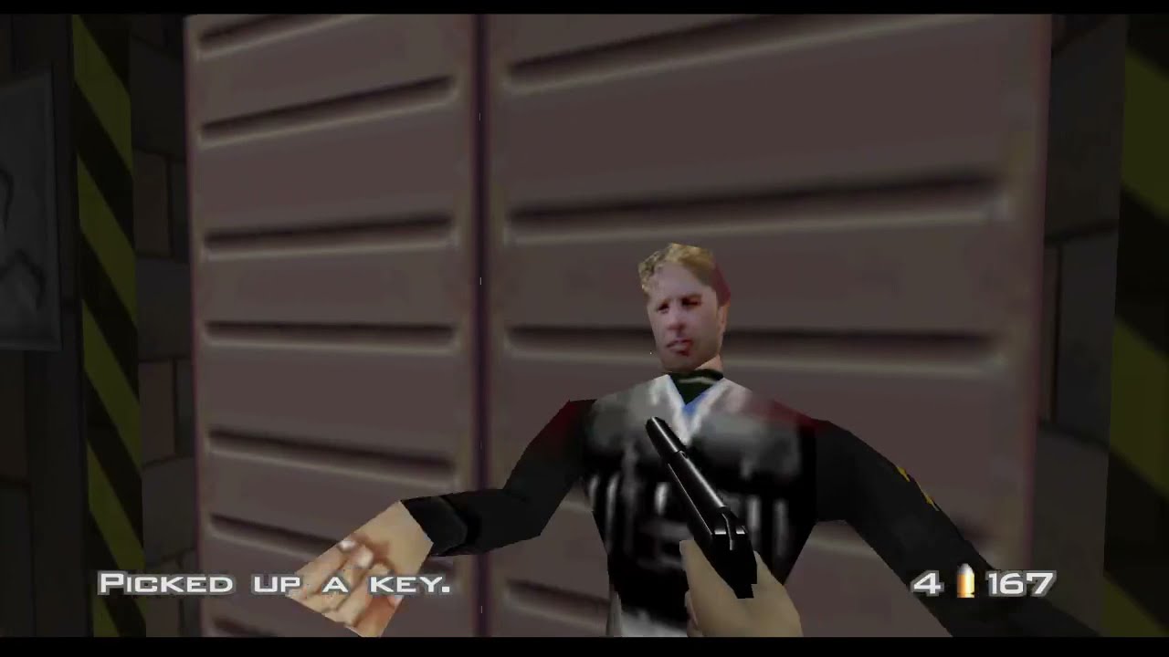 GoldenEye 007 N64 - Underground Base Reborn  - 00 Agent (Custom level)