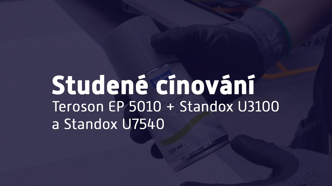 ServindTV - Studen&eacute; c&iacute;nov&aacute;n&iacute; Teroson EP 5010 + Standox U3100 a U7540