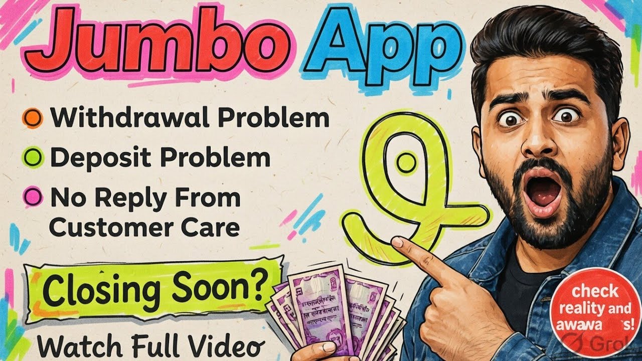 Jumbo top up problem | jumbo app withdrawal problem | jumbo app big update, how to fix deposit issue