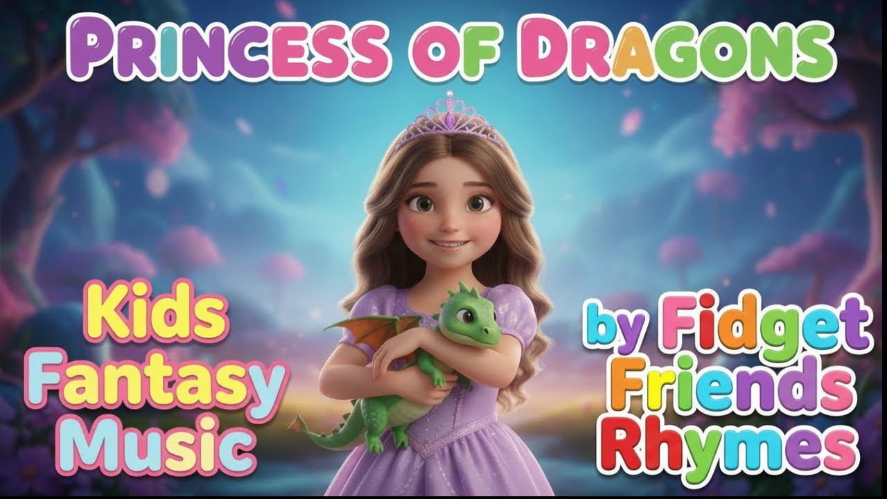 Princess of Dragons 🐉👑 | Magical Song for Girls | Kids Fantasy Music