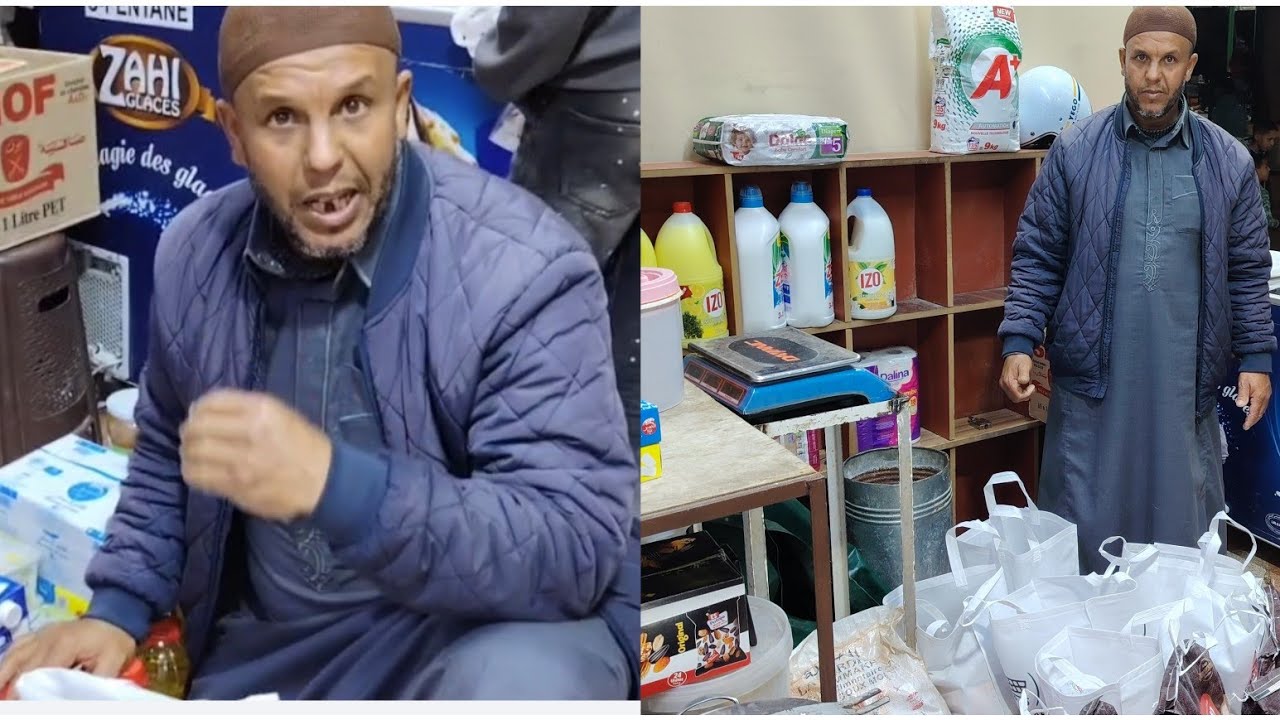 اليوم خوكم طيب فرق مبادرة قفة الخير لمساعدة المحتاجين الله يخلف على المحسنين🤲