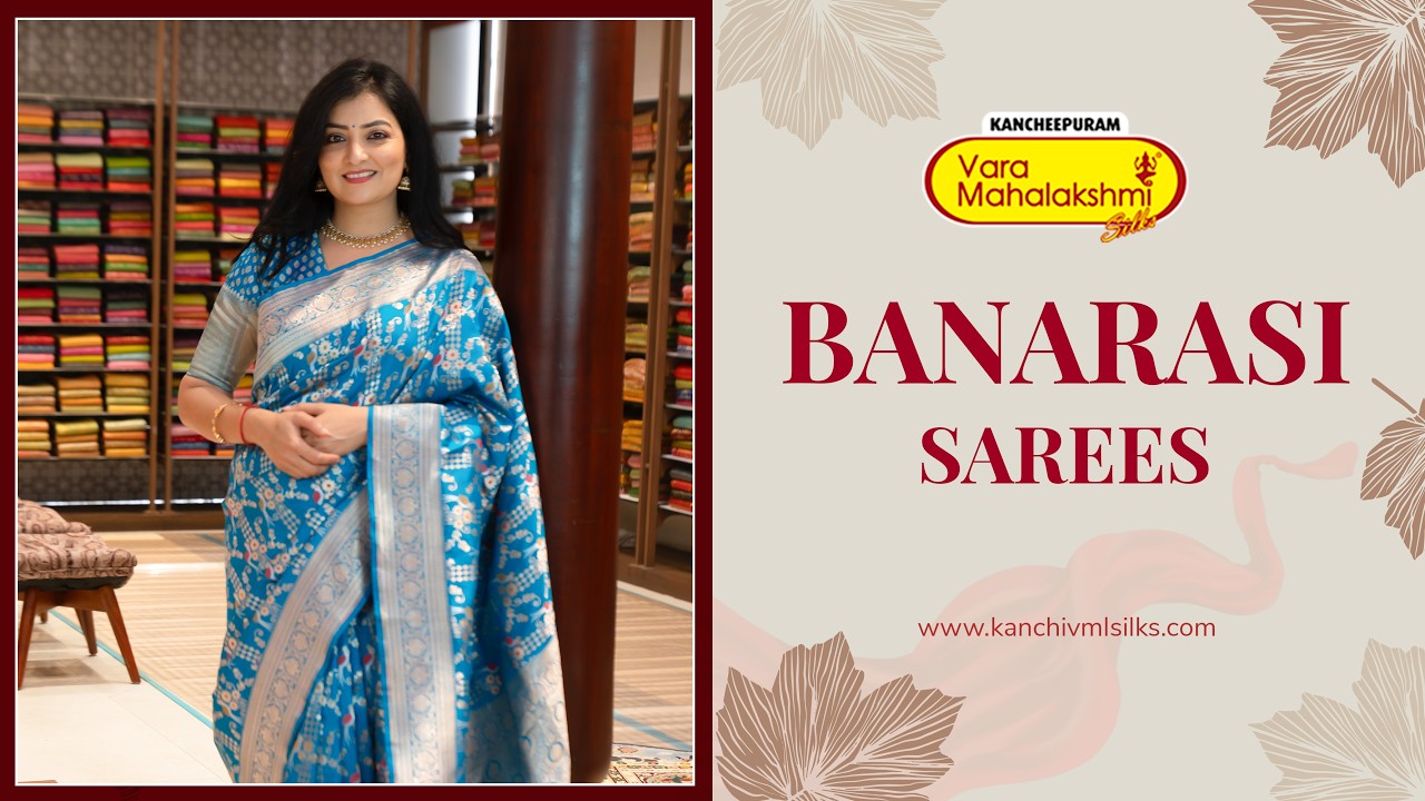 BANARASI SAREES | Kancheepuram Varamahalakshmi Silks