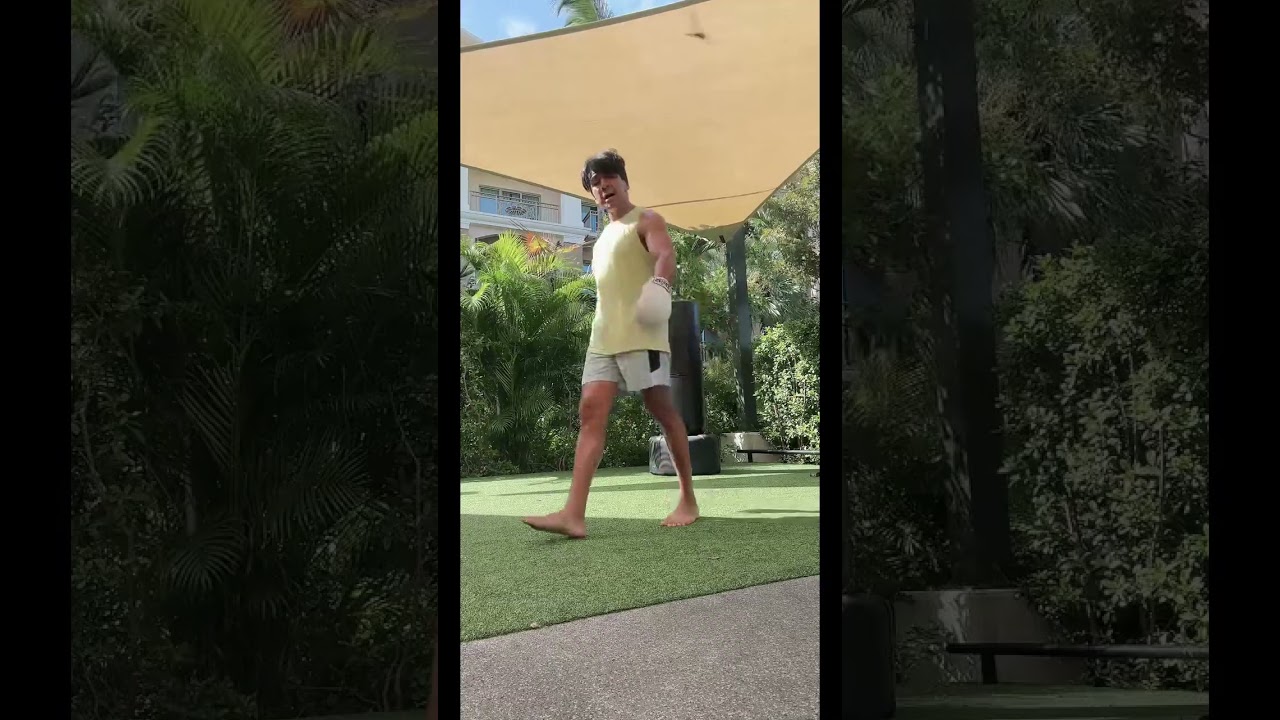 Full kickboxing workout (side kicks and core at the end)