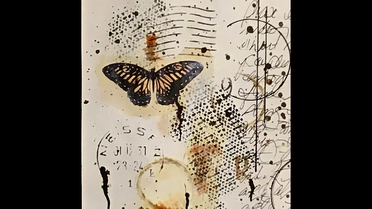 Asemic Writing and Paper Collage Tutorial